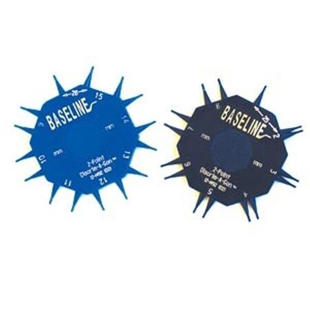 Fabrication Enterprises Fabrication Enterprises 12-1492 Baseline Discrim-A-Gon 2-Point Discriminator - 2 Disc Set 12-1492